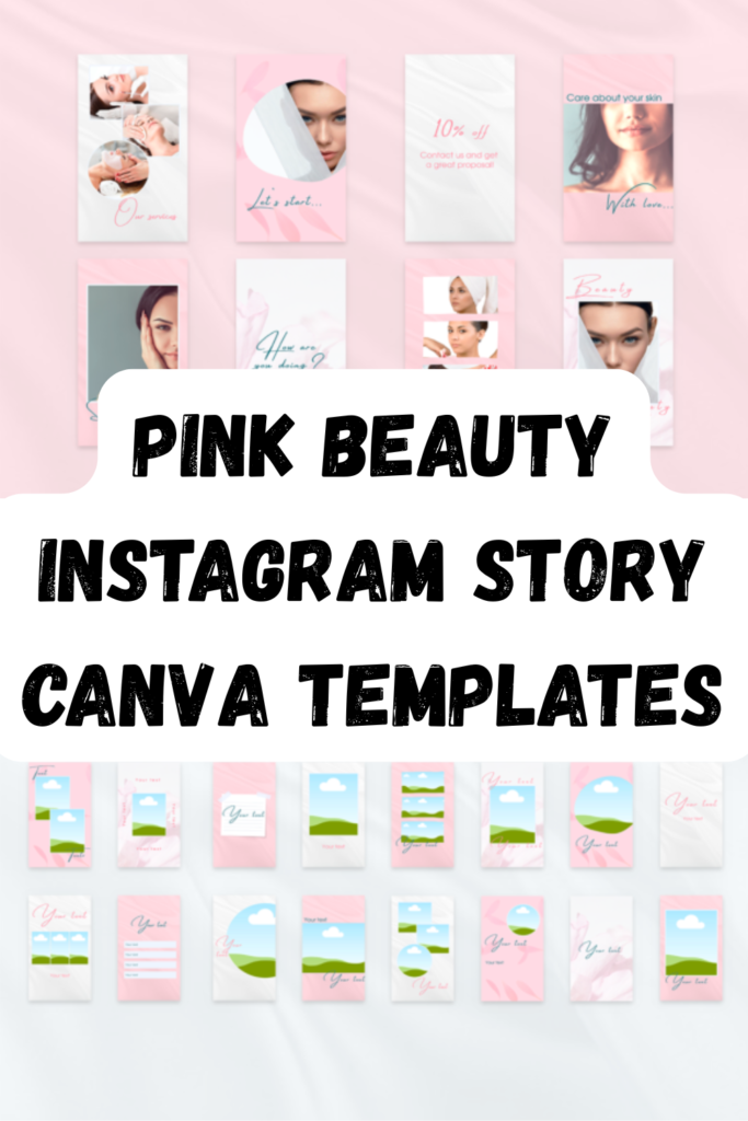 Beauty Instagram Story Canva Templates