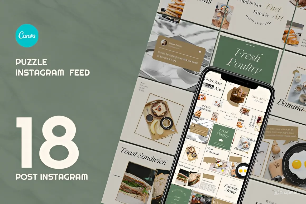 instagram canva post templates