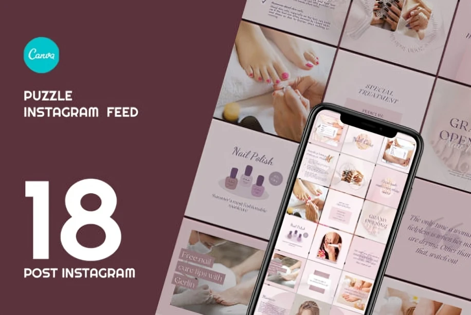 instagram canva post templates - Inspiring Motivational Instagram Canva Post Templates