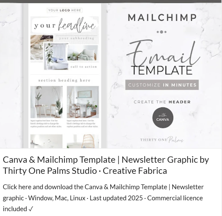 canva email templates