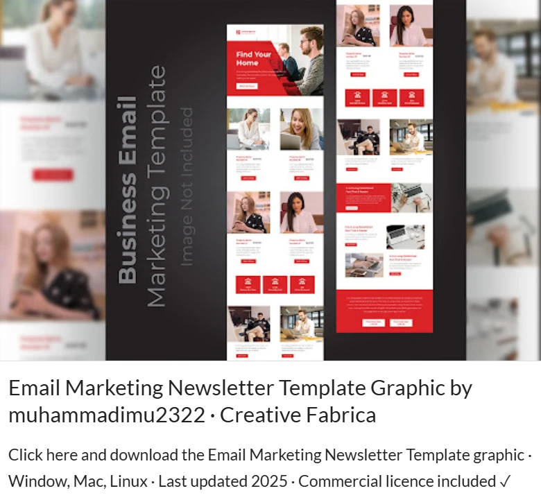 canva email templates - Coupon Blush