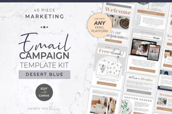 canva email templates - Email Marketing Template Set