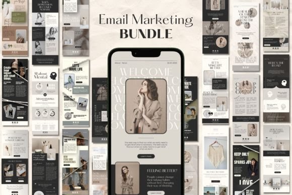 canva email templates - Email Marketing Templates Bundle