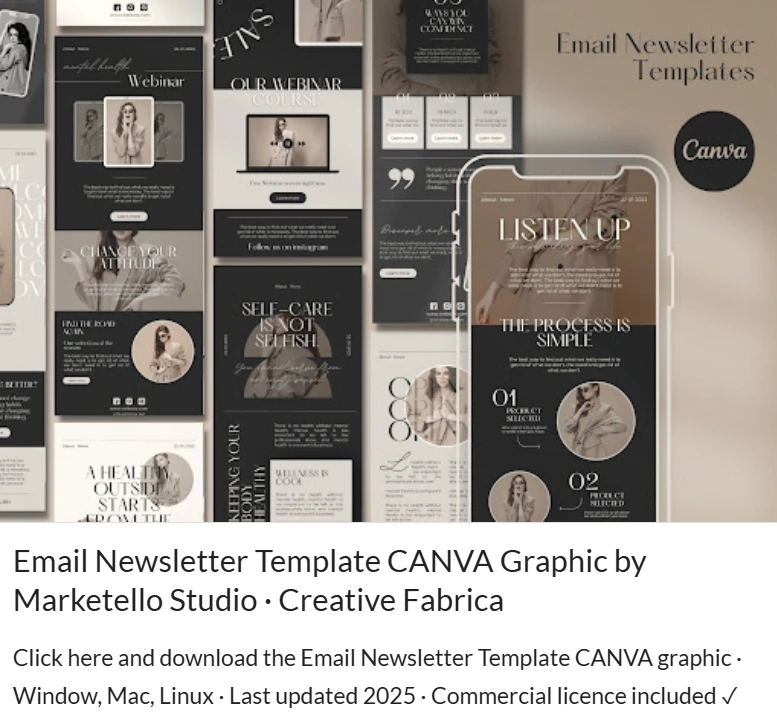 canva email templates - Email Signature for Realtor Click 6
