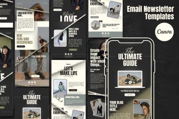 canva email templates - Modern Email Newsletter — canva email templates
