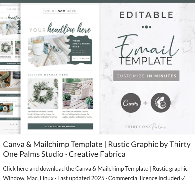 canva email templates - Wedding Marketing Newsletter
