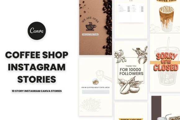 canva instagram stories - Canva Instagram Stories — Forests Set