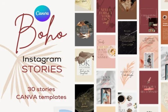 canva instagram stories - Instagram Story Canva Template 3