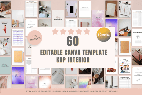 canva kdp templates - Editable Kdp Interiors Templates