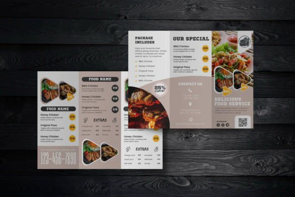 canva menu templates - Canva Menu Templates Pack Two