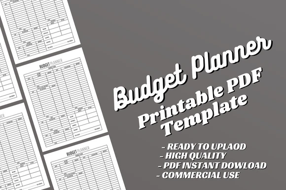 canva planner templates - canva planner templates: Budget Planner Canva Template