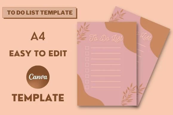 canva planner templates - Cutie To Do List Template For Canva