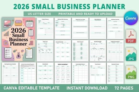 canva small business planner - Business Planner