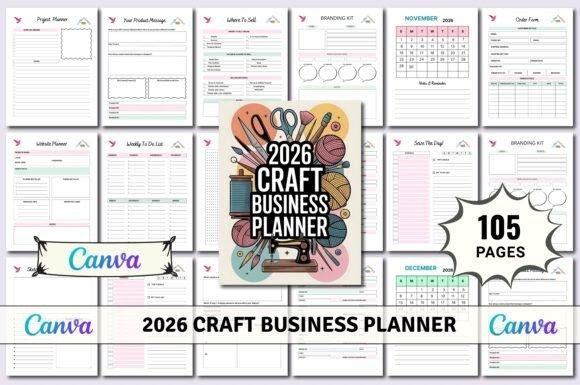 canva small business planner - Canva Small Business Planner Bundle