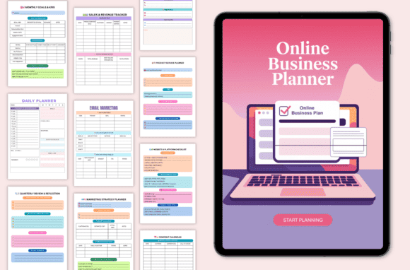 canva small business planner - Canva Small Business Planner Kdp