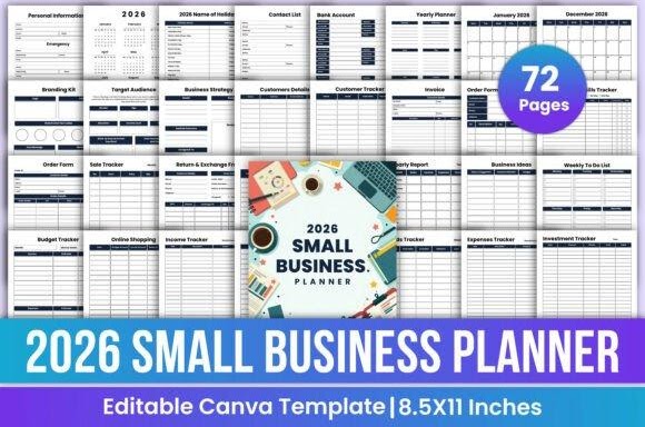 canva small business planner - Small Business Planner 4