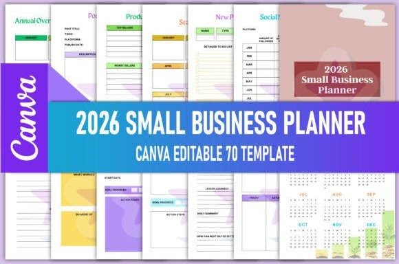 canva small business planner - Small Business Planner 7