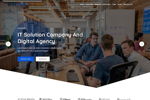canva website templates - Canva Website Templates — Website Template Graphic