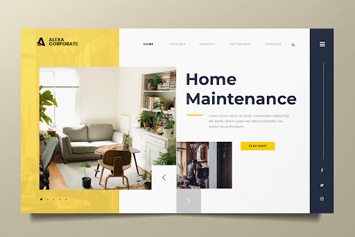 canva website templates - Trend Fashion Landing Page