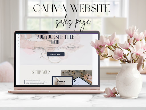 canva website templates - UGC Portfolio Website Template — canva website templates
