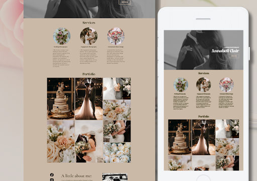 canva website templates - Website Template 4 — canva website templates