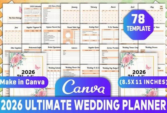 canva wedding planner - Ultimate Wedding Planner