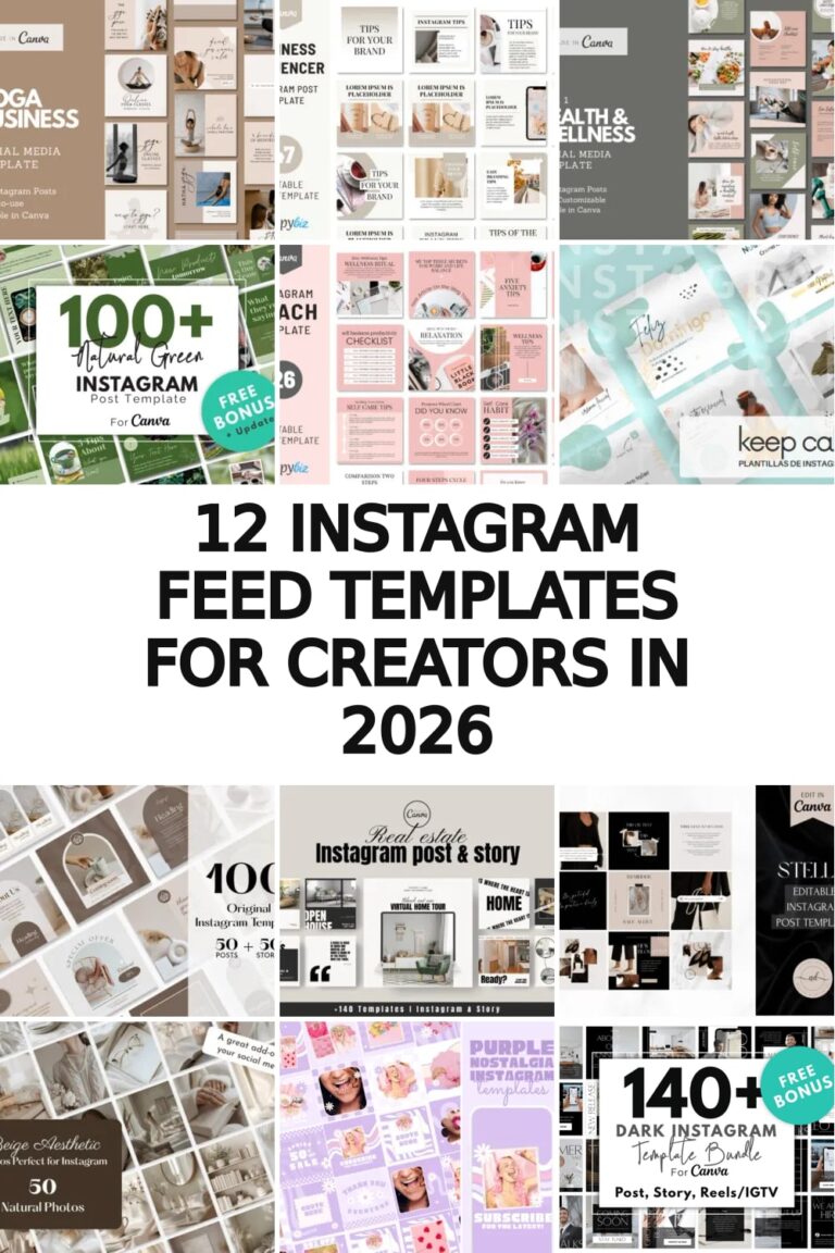 instagram feed templates