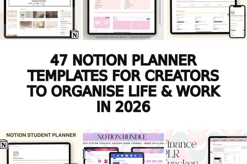notion planner templates