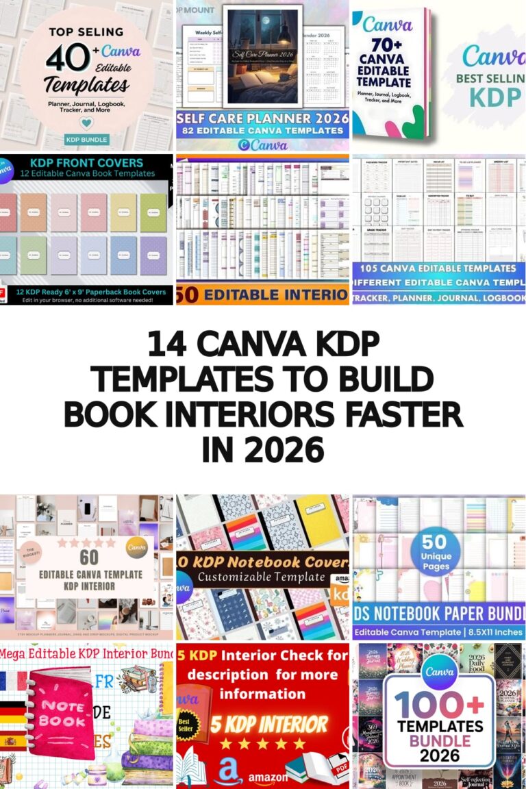 canva kdp templates