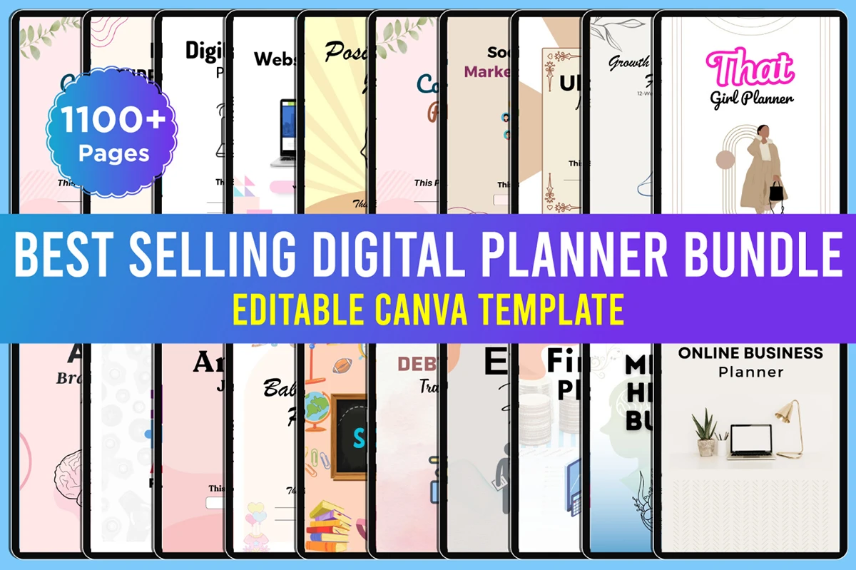 digital planner - Best Selling Digital Planner Bundle