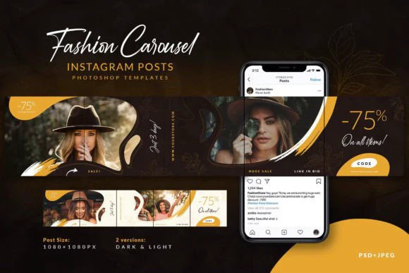 instagram carousels for creatives - Brutalism Business Instagram Carousels
