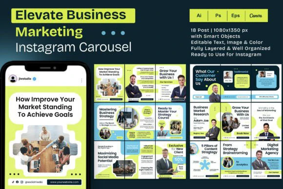 instagram carousels for creatives - Hause Carousel Instagram Template