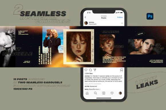 instagram carousels for creatives - Instagram Marketing Carousels