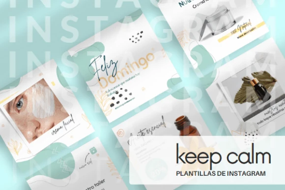 instagram feed templates - Instagram Feed Post Layout Set