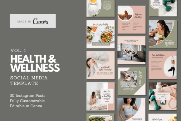 instagram feed templates - Instagram Feed Templates Grid Set