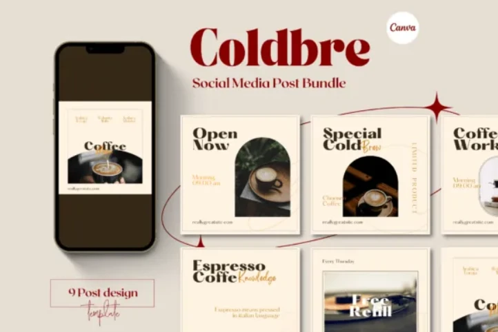 instagram post - Instagram Post Template for Canva