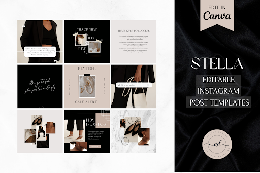 instagram templates - Dental Social Media Template Bundle