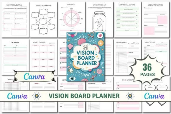kdp planner template - Blank Recipe Book Journal KDP Interior