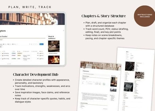 notion planner templates - My Writing Hub ✍️ Notion Template