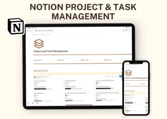 notion planner templates - Notion Business Planner