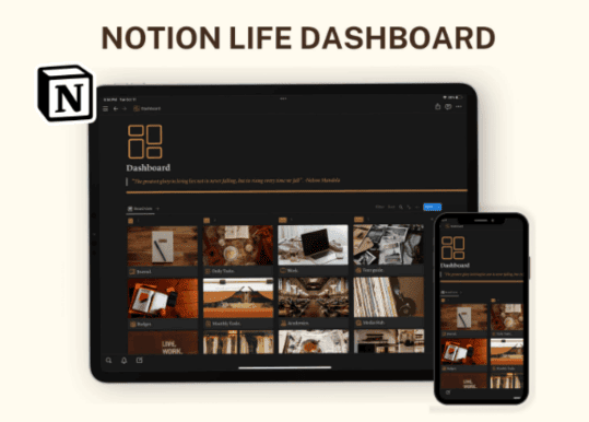 notion planner templates - Notion Life Planner 2